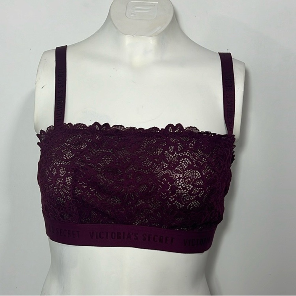 Victoria's Secret Bralette  wine red size L/G B85